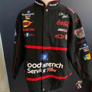NWT Dale Earnhardt Sr. Chase Authentics Drivers Line Denim Jacket Goodwrench